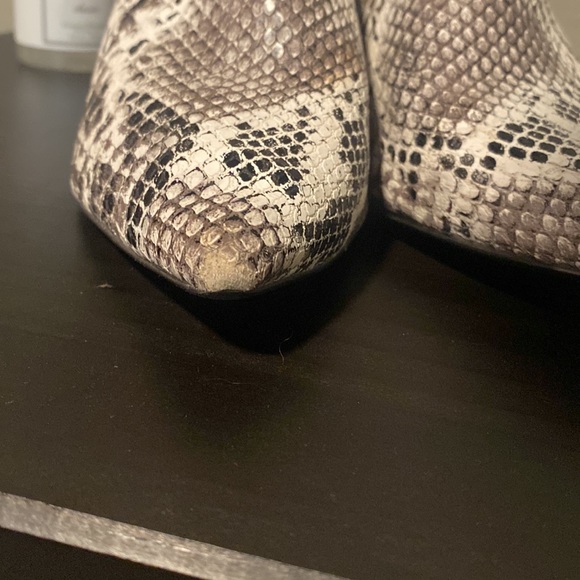 Snake Print Booties - Picture 3 of 3